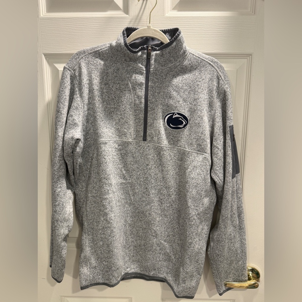 Penn State Nittany Lions League Collegiate Wear Raglan Quarter-Zip Jacket - Picture 2 of 10